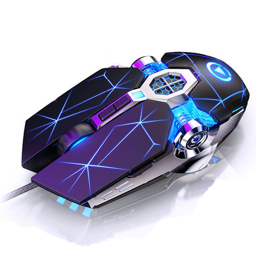 VoltVibe ApexDrive RGB Ergonomic Computer Mouse