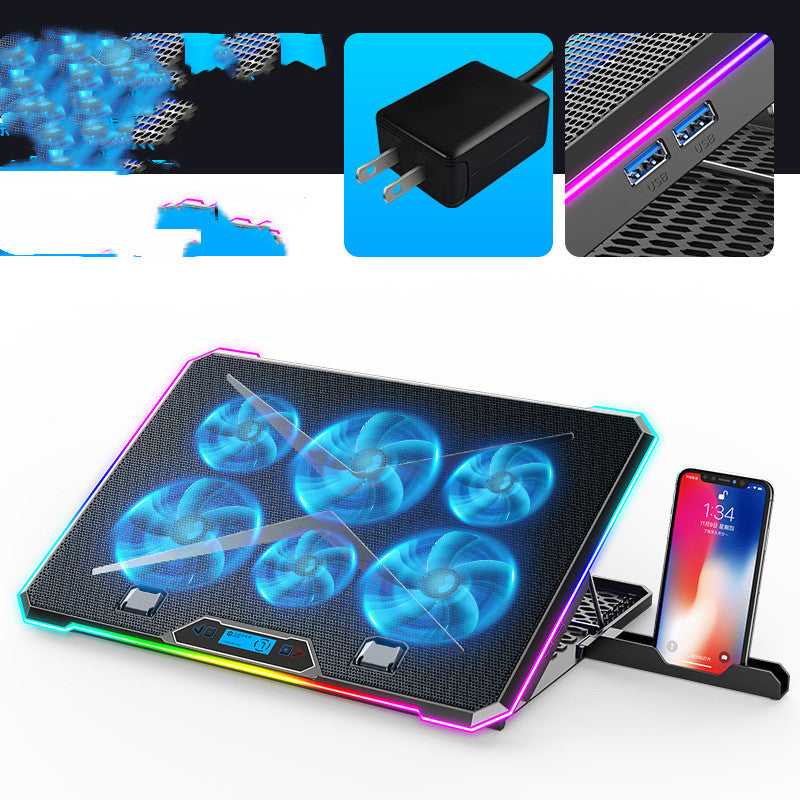 VoltVibe FrostCore X7 | High-Performance Laptop Cooling Pad