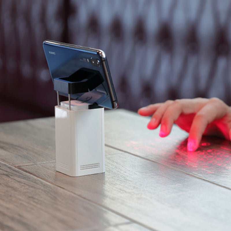 VoltVibe CyberBeam | Virtual Laser Projector & Wireless Keyboard Suite