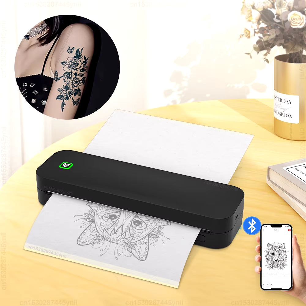 VoltVibe PrintJet A4 | Portable Inkless Bluetooth Document Printer