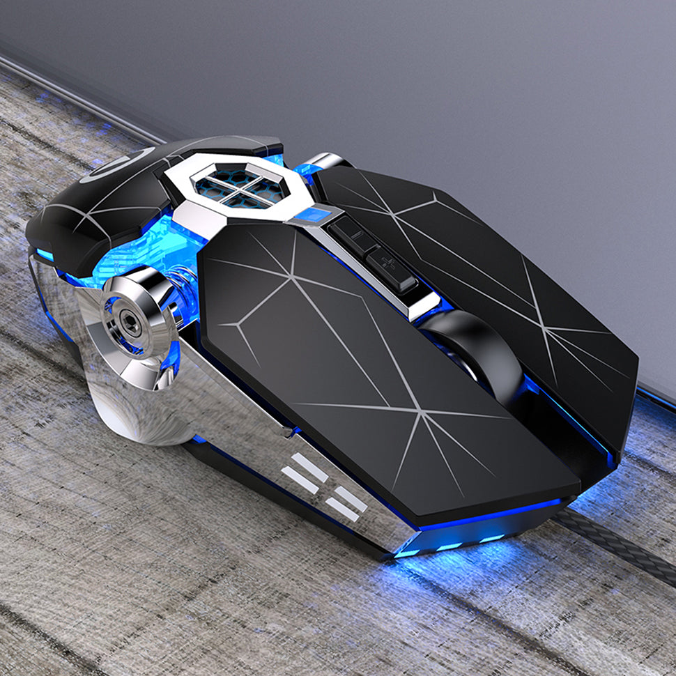 VoltVibe ApexDrive RGB Ergonomic Computer Mouse