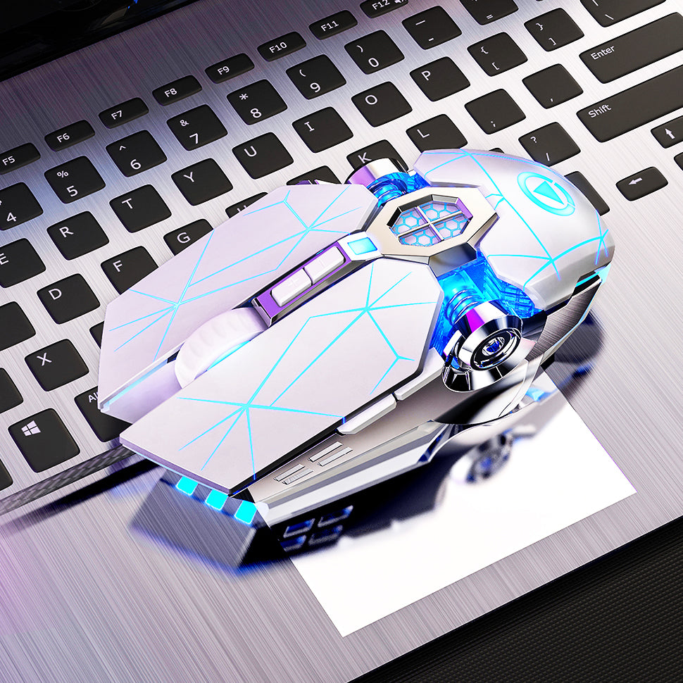 VoltVibe ApexDrive RGB Ergonomic Computer Mouse