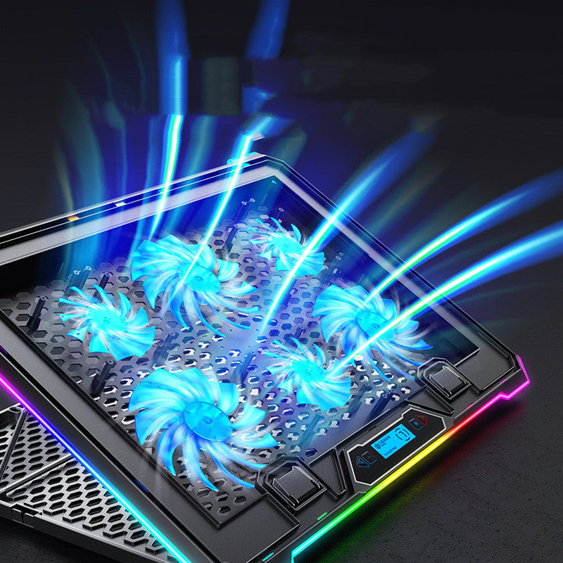VoltVibe FrostCore X7 | High-Performance Laptop Cooling Pad