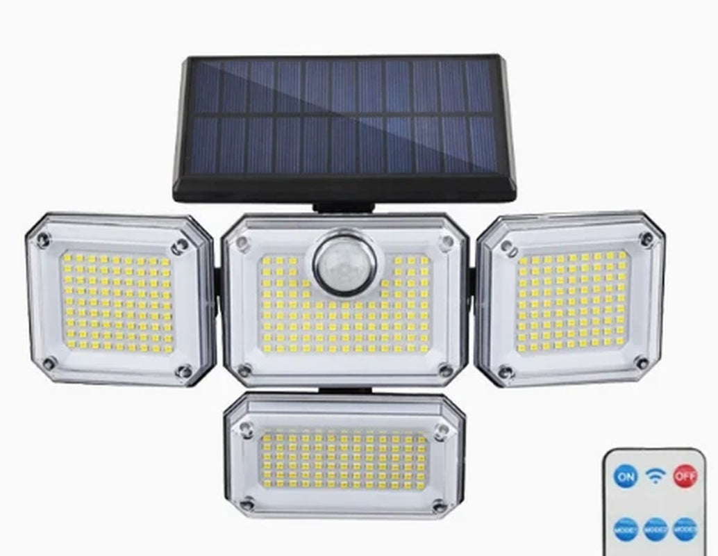 VoltVibe SolarRay Split-Panel Smart Induction Security Light