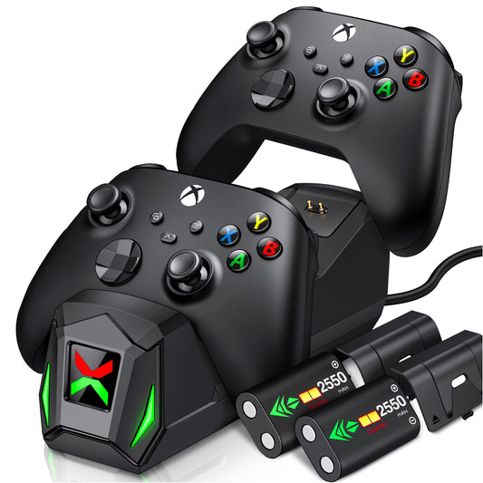 VoltVibe Dual Xbox Controller Charging Station