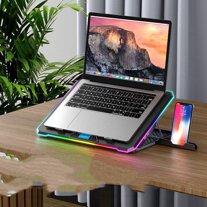 VoltVibe FrostCore X7 | High-Performance Laptop Cooling Pad