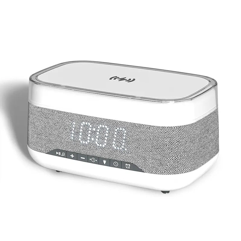 VoltVibe ChronoGlow 4-in-1 Smart Alarm Clock Wireless Charger