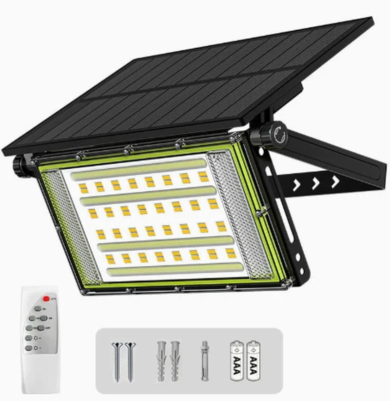 VoltVibe SolarRay Split-Panel Smart Induction Security Light