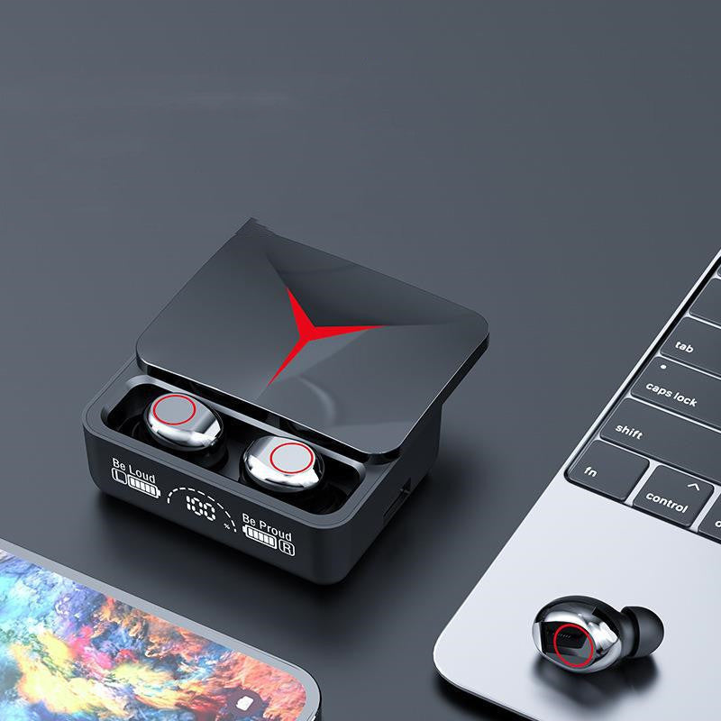 VoltVibe CyberGlide | Zero-Latency Mechanical Slider Gaming Earbuds