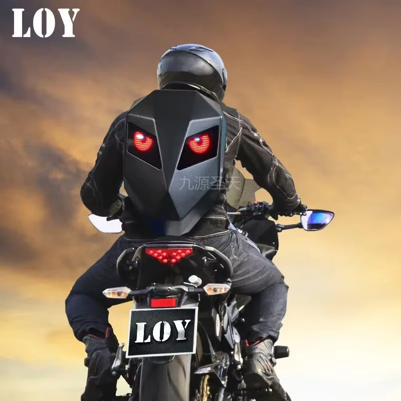 VoltVibe ApexRider Intelligent LED Waterproof Cyber Bag