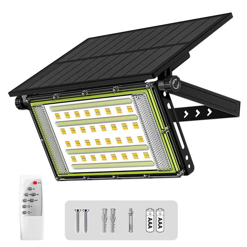 VoltVibe SolarRay Split-Panel Smart Induction Security Light
